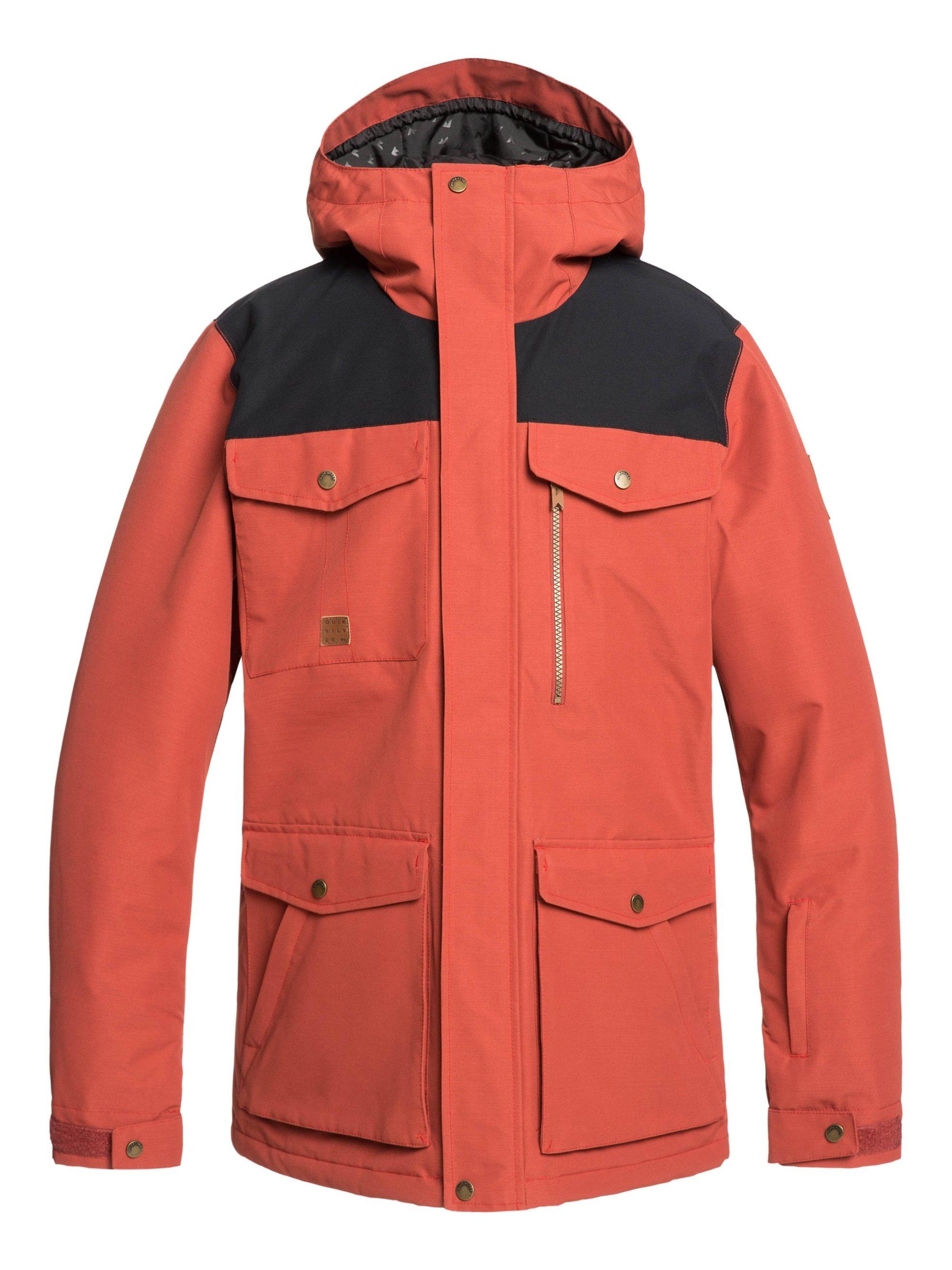 Quiksilver Schneejacke Raft Rot