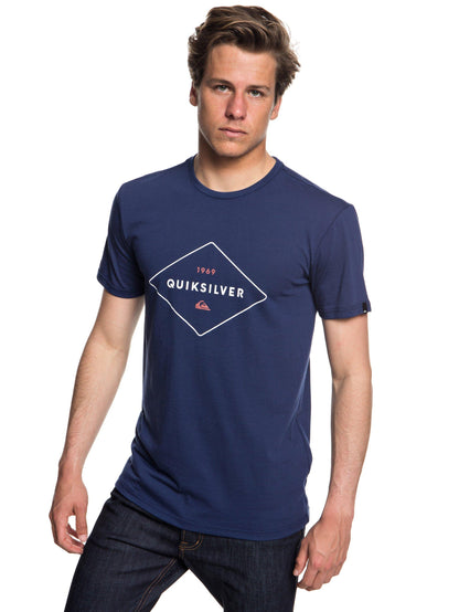 Quiksilver T-Shirt Fluid Flow UPF 30 Blau