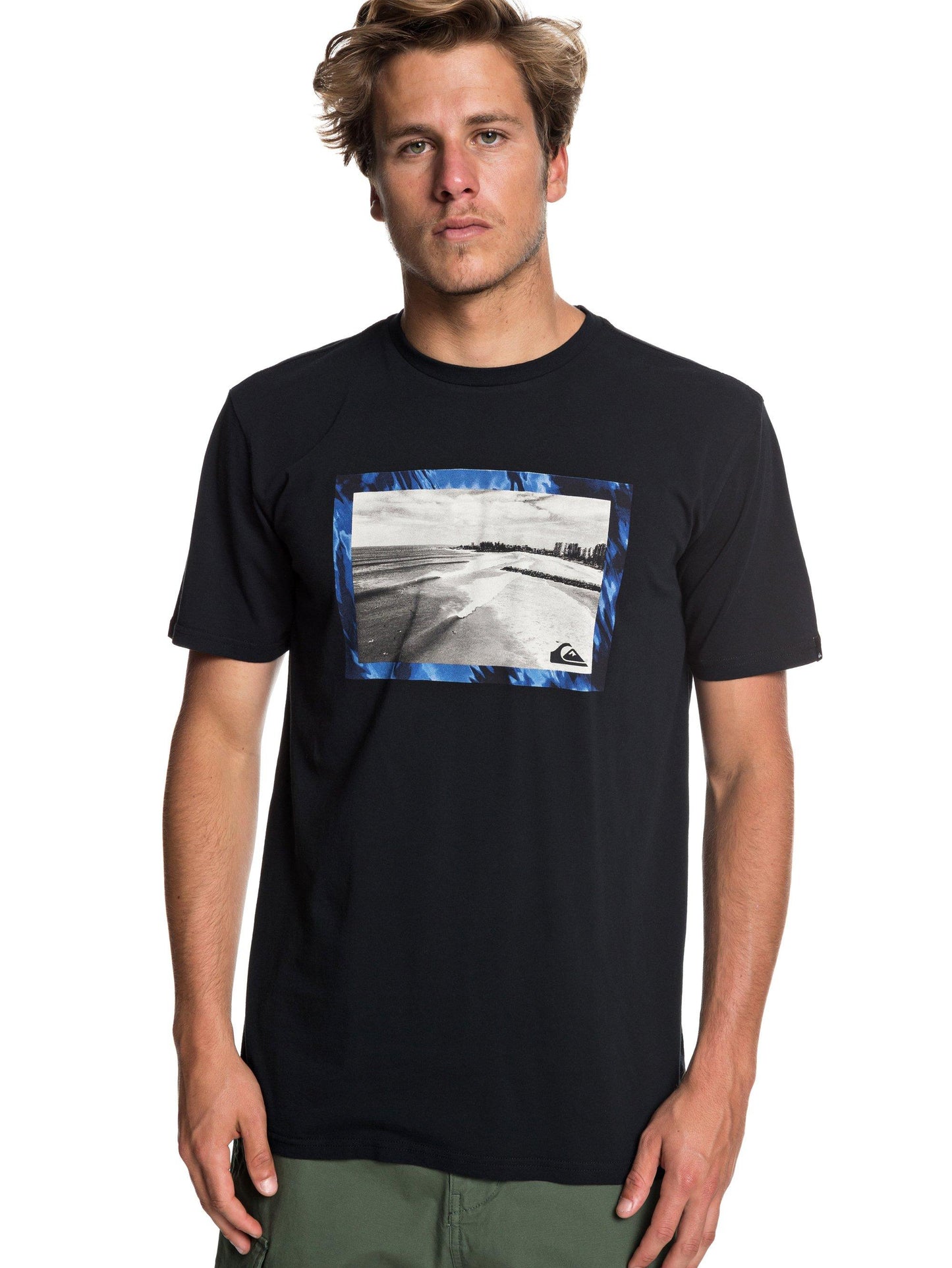 Quiksilver T-Shirt Thegoldyss M Schwarz