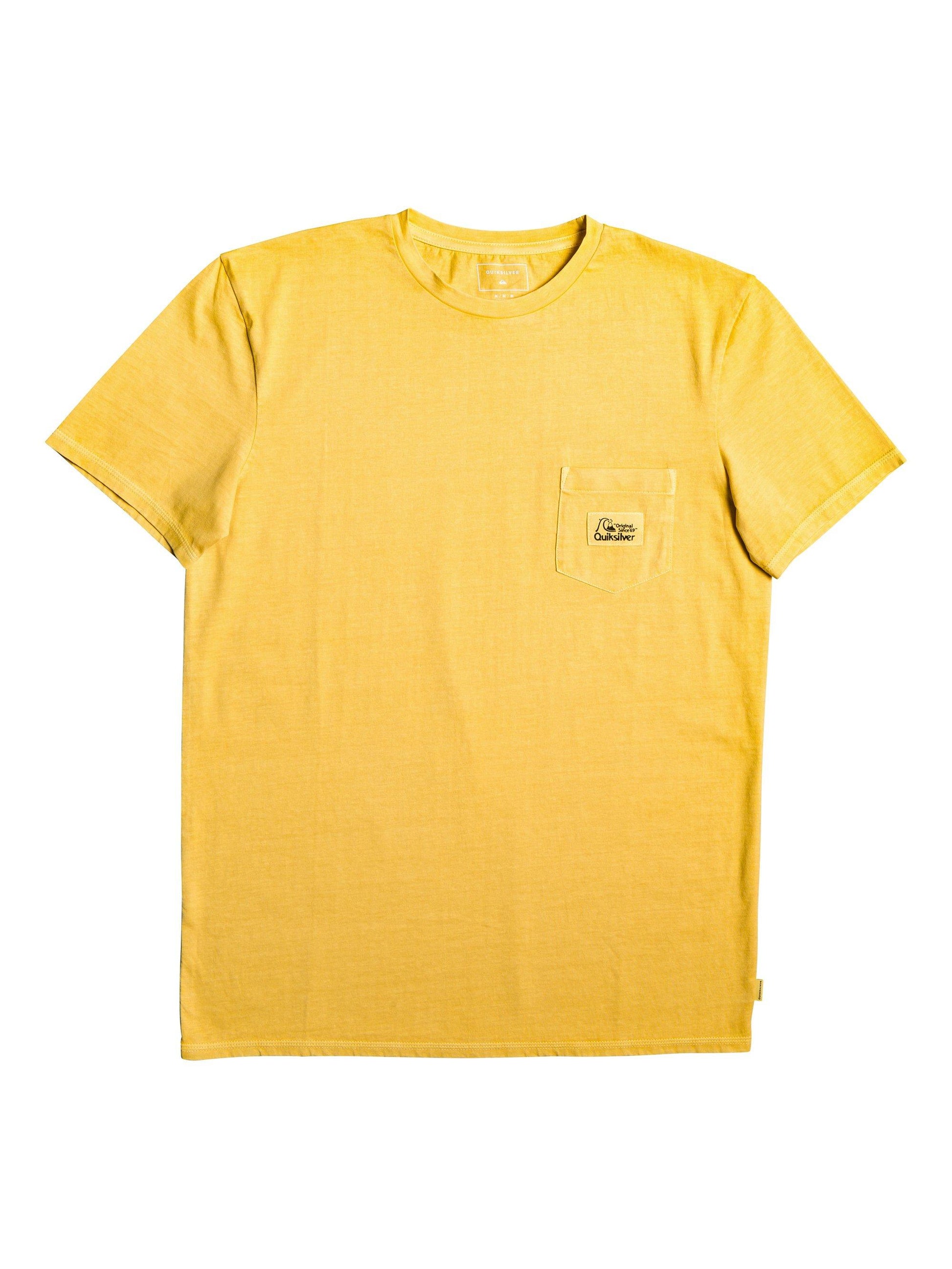 Quiksilver T-Shirt Above The Lip Gelb