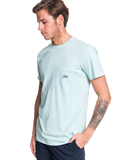 Quiksilver T-Shirt Above The Lip Blau