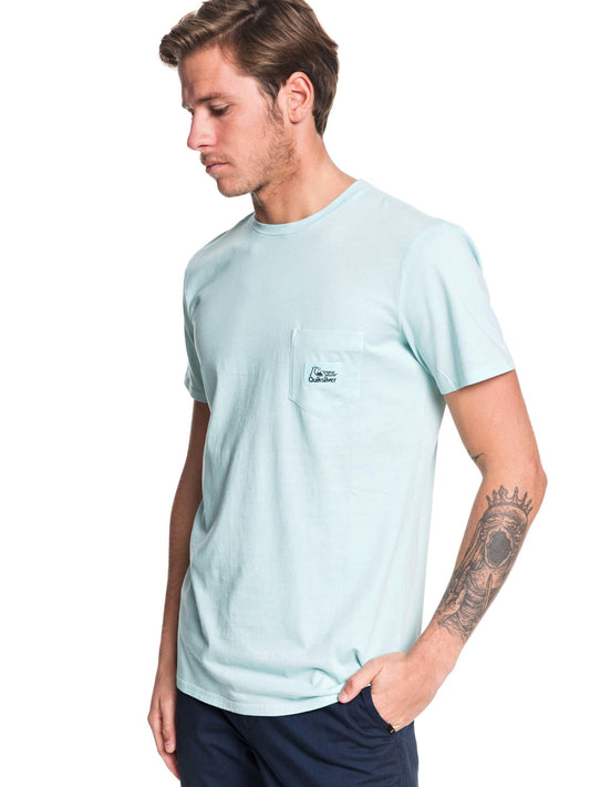 Quiksilver T-Shirt Above The Lip Blau