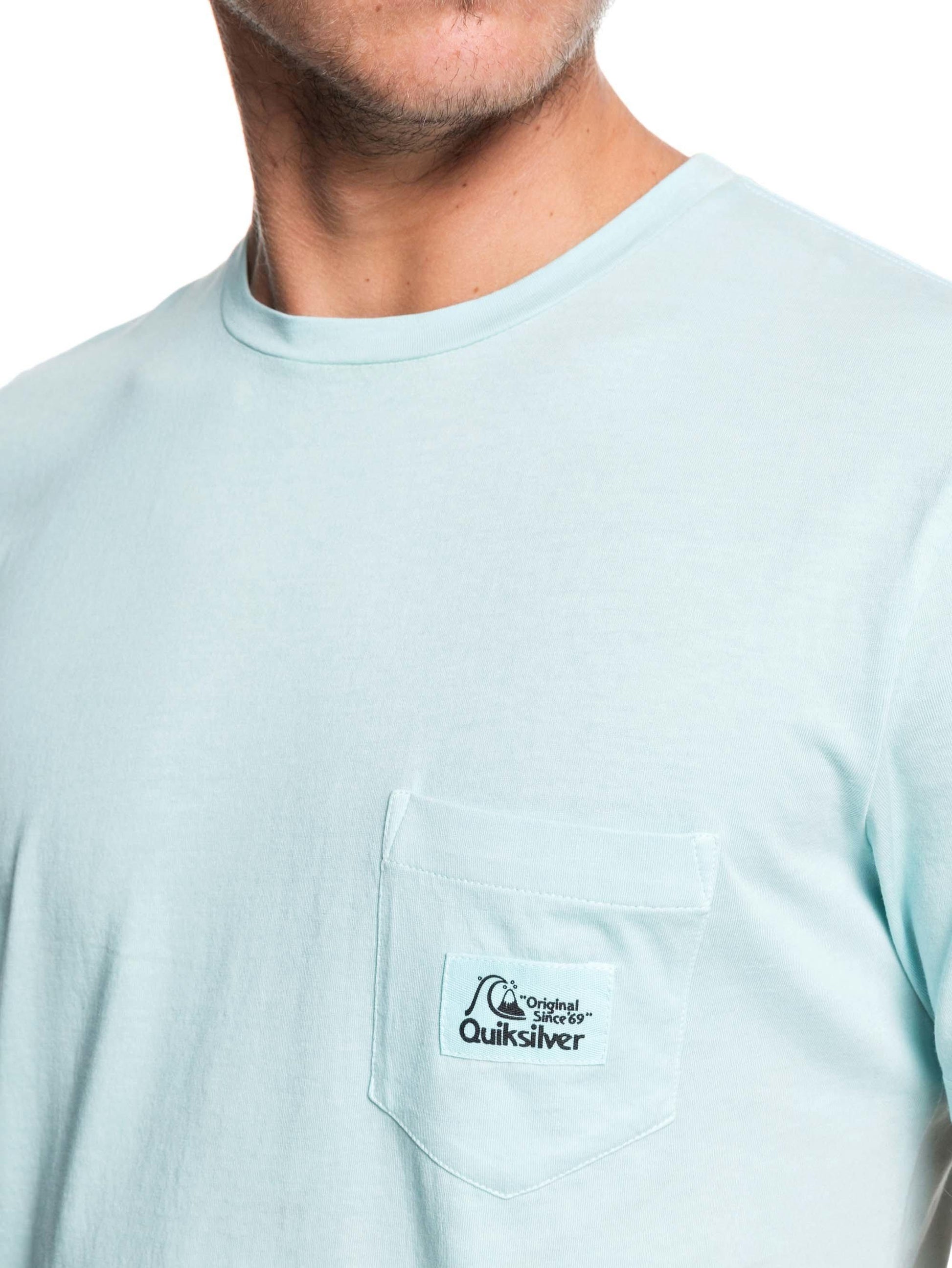 Quiksilver T-Shirt Above The Lip Blau