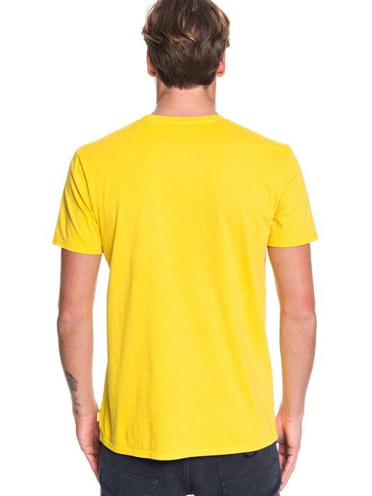 Quiksilver T-Shirt Above The Lip Gelb