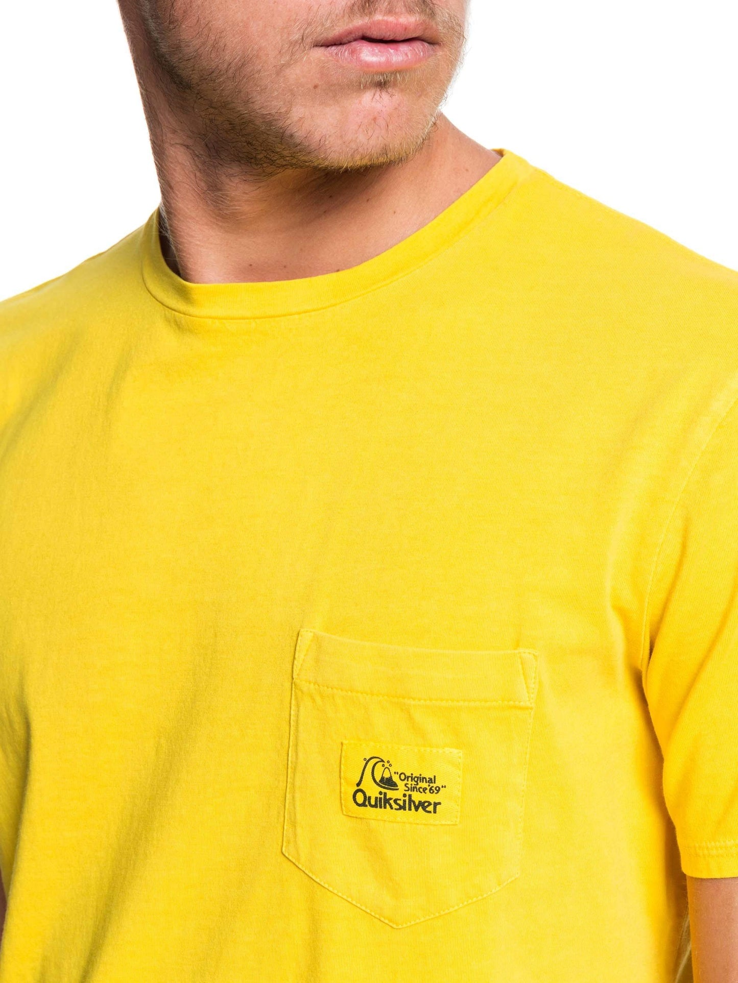 Quiksilver T-Shirt Above The Lip Gelb
