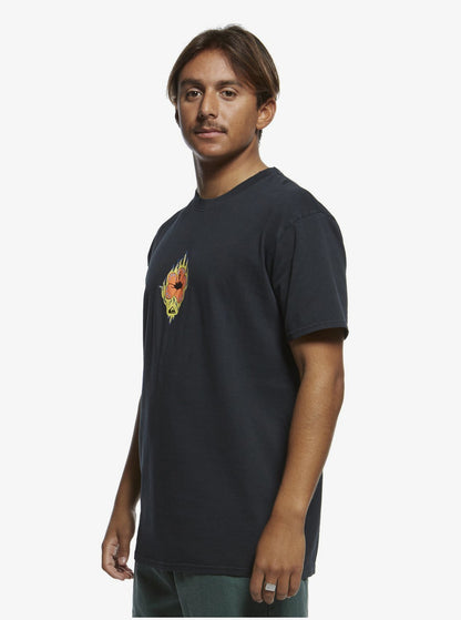 Quiksilver T-Shirt Originals Lit Schwarz