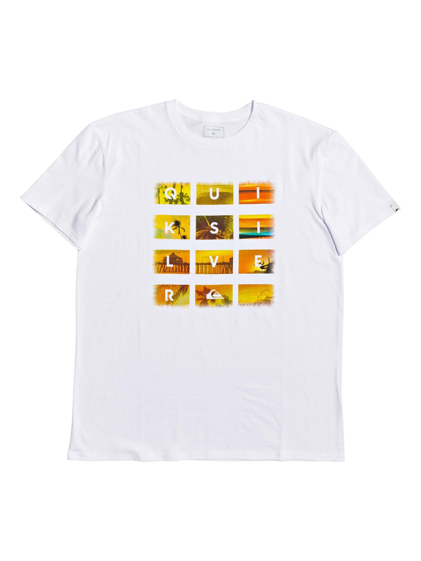 Quiksilver T-Shirt PHOTOPRINT SPORTLINE Weiß