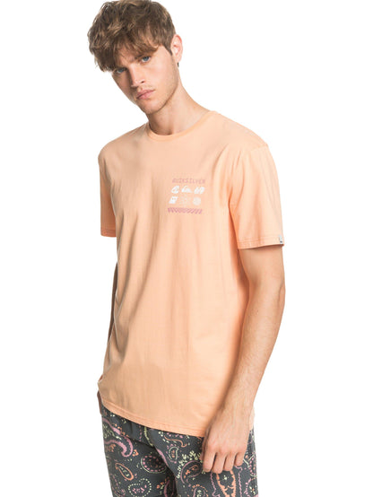 Quiksilver T-Shirt Slow Burn Orange