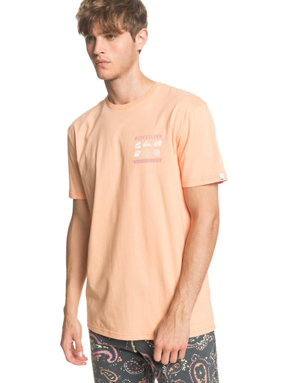 Quiksilver T-Shirt Slow Burn Orange