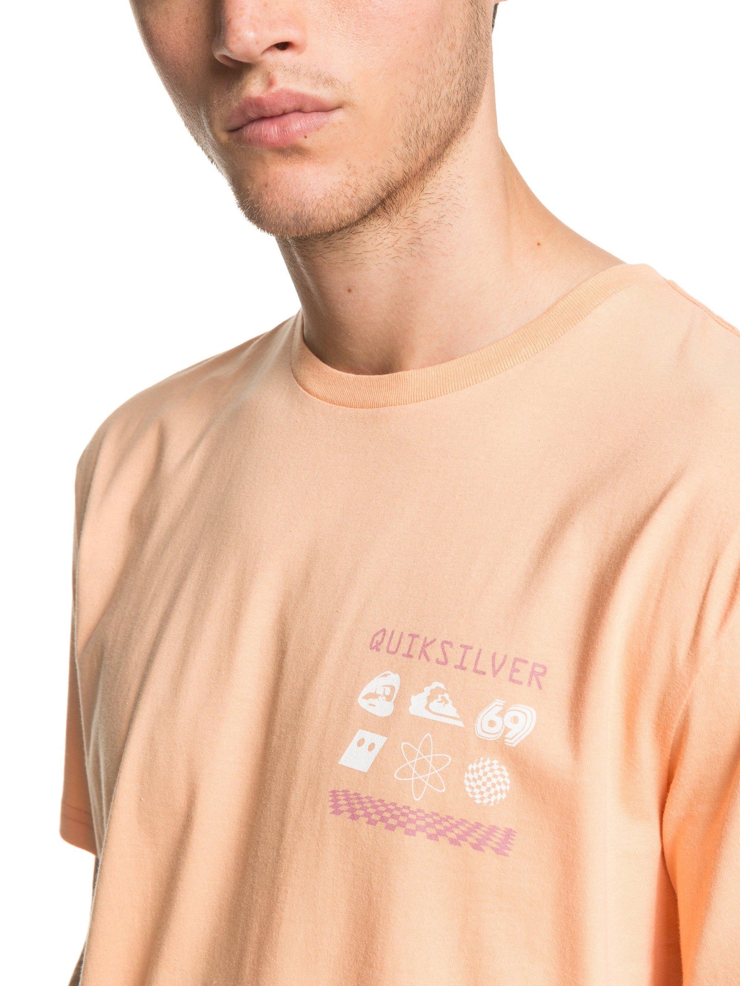 Quiksilver T-Shirt Slow Burn Orange