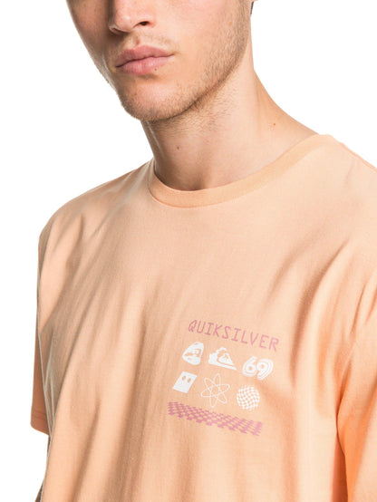 Quiksilver T-Shirt Slow Burn Orange