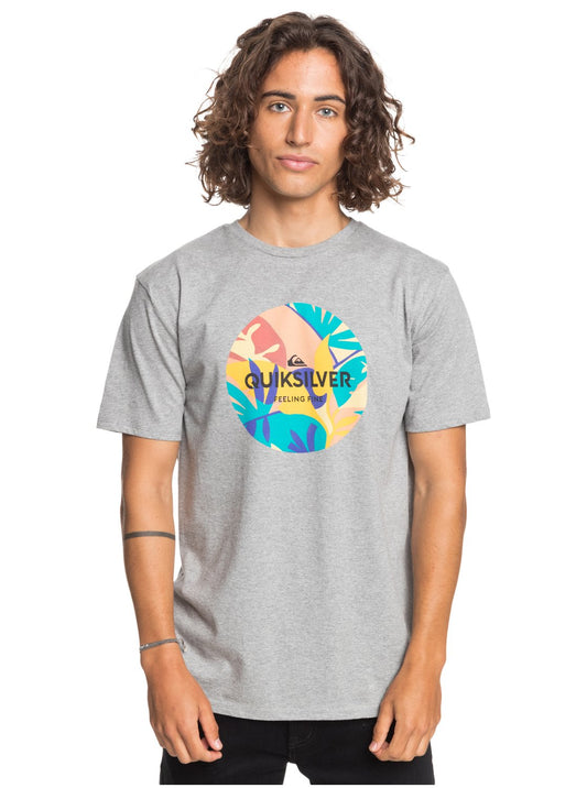 Quiksilver T-Shirt Summers End Grau
