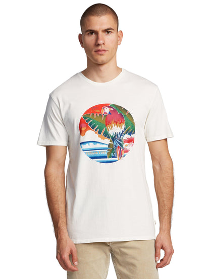 Quiksilver T-Shirt Above The Sun Weiß