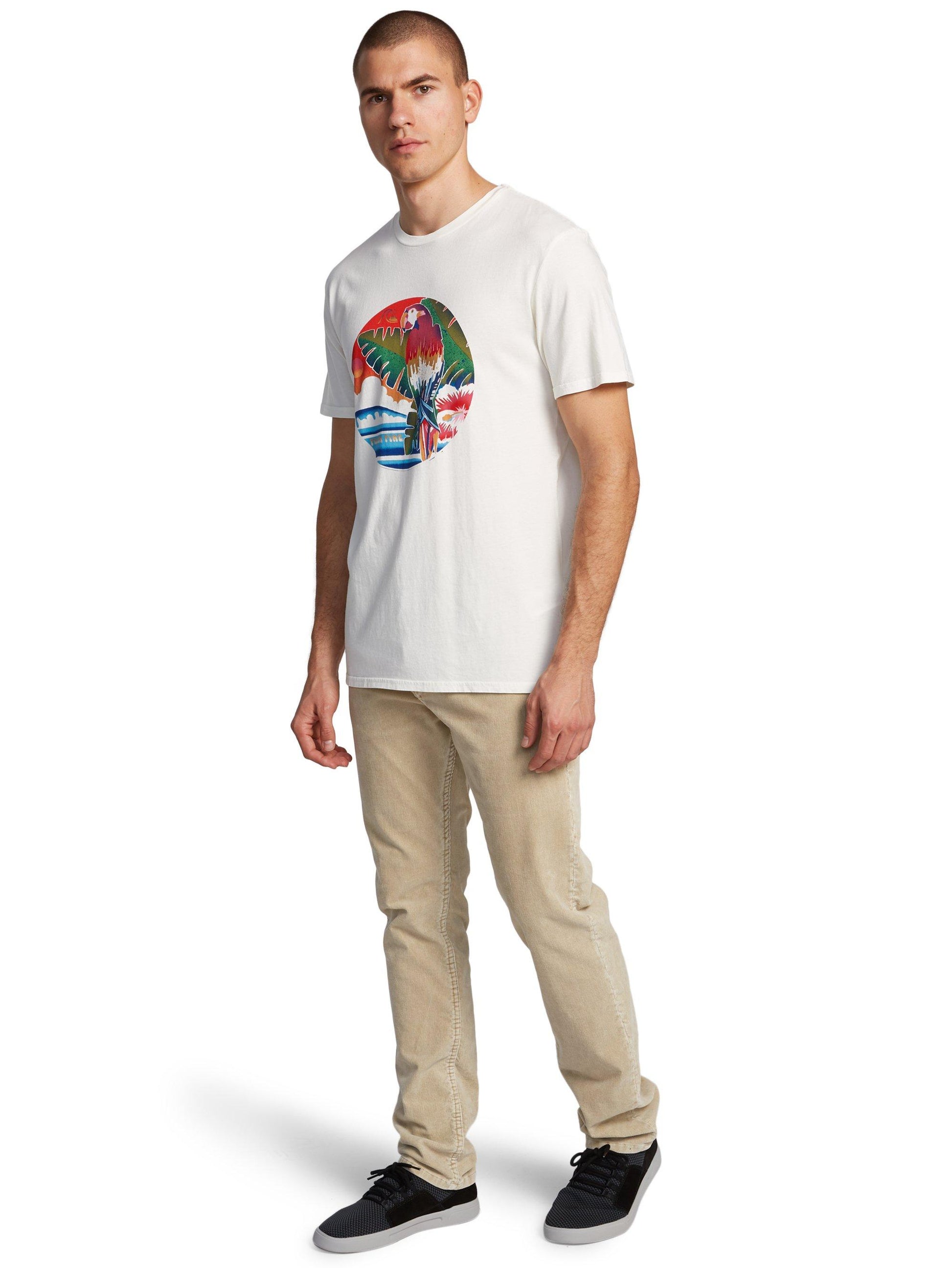 Quiksilver T-Shirt Above The Sun Weiß