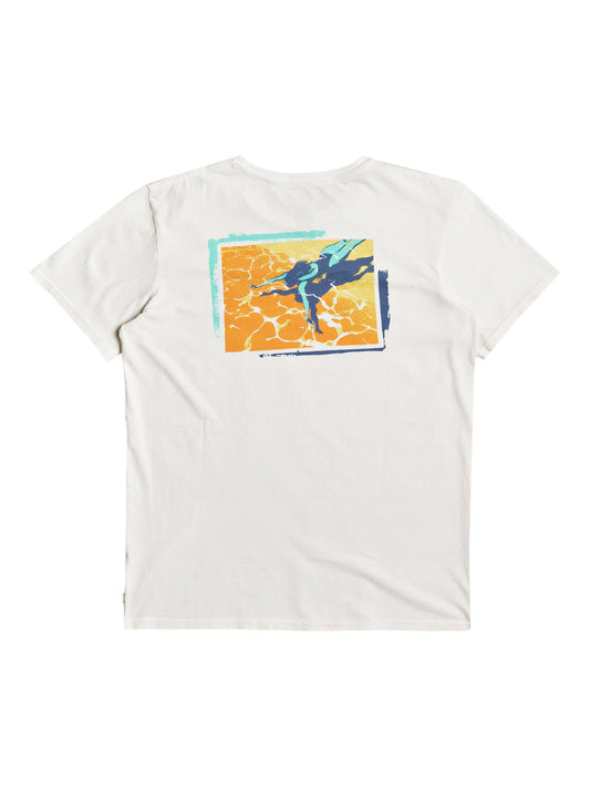 Quiksilver T-Shirt Lazy Sun Weiß