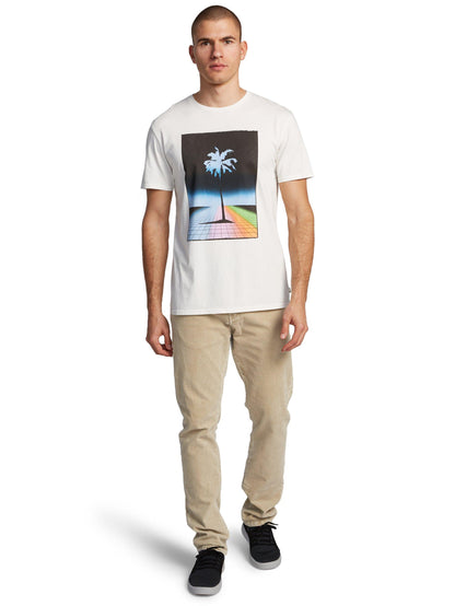 Quiksilver T-Shirt Mistery Light Weiß