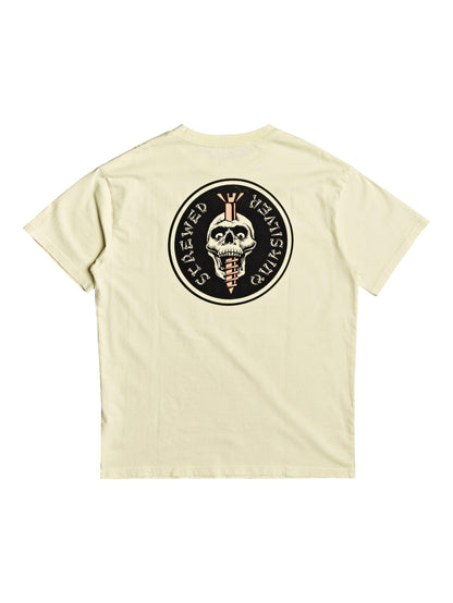 Quiksilver T-Shirt Broken Tongue Gelb