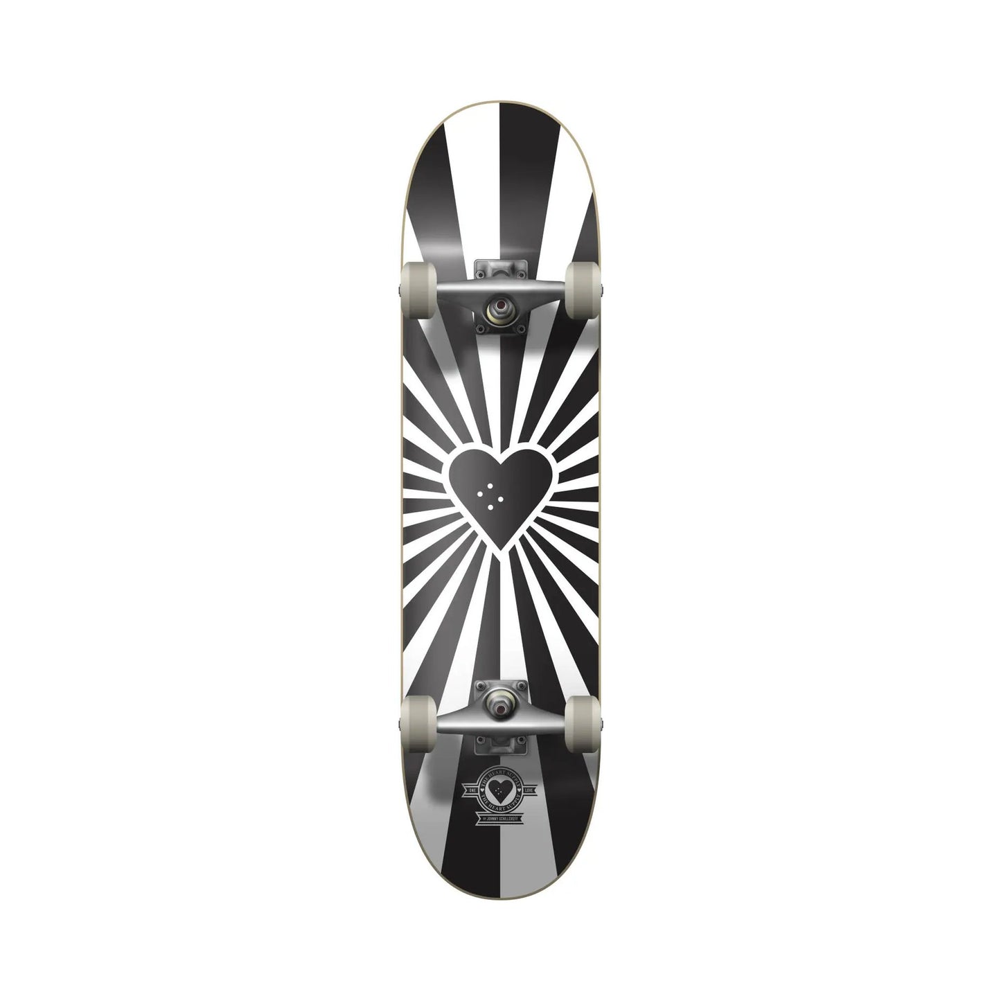 Heart Supply Burst Logo Skateboard Complete Board