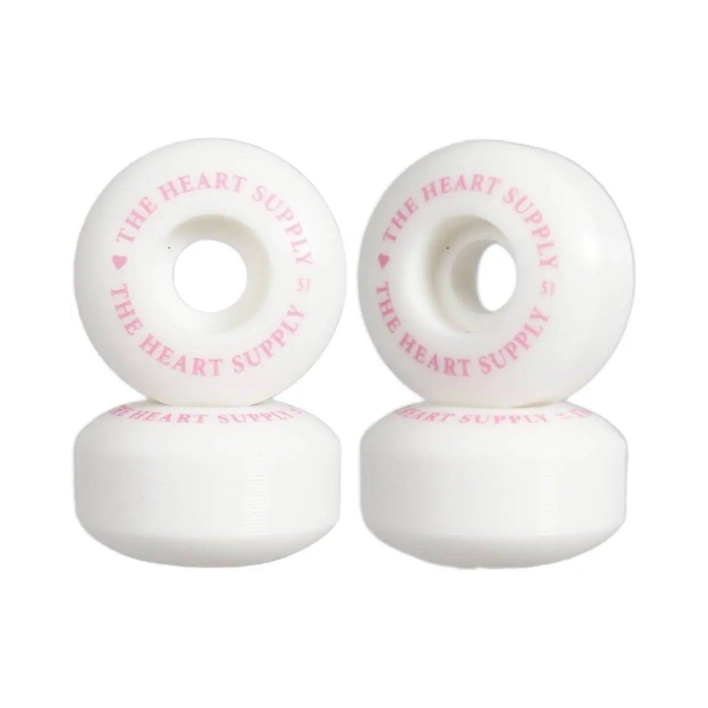 Heart Supply Clean Heart 99A Skateboard Wheels 4 pcs.