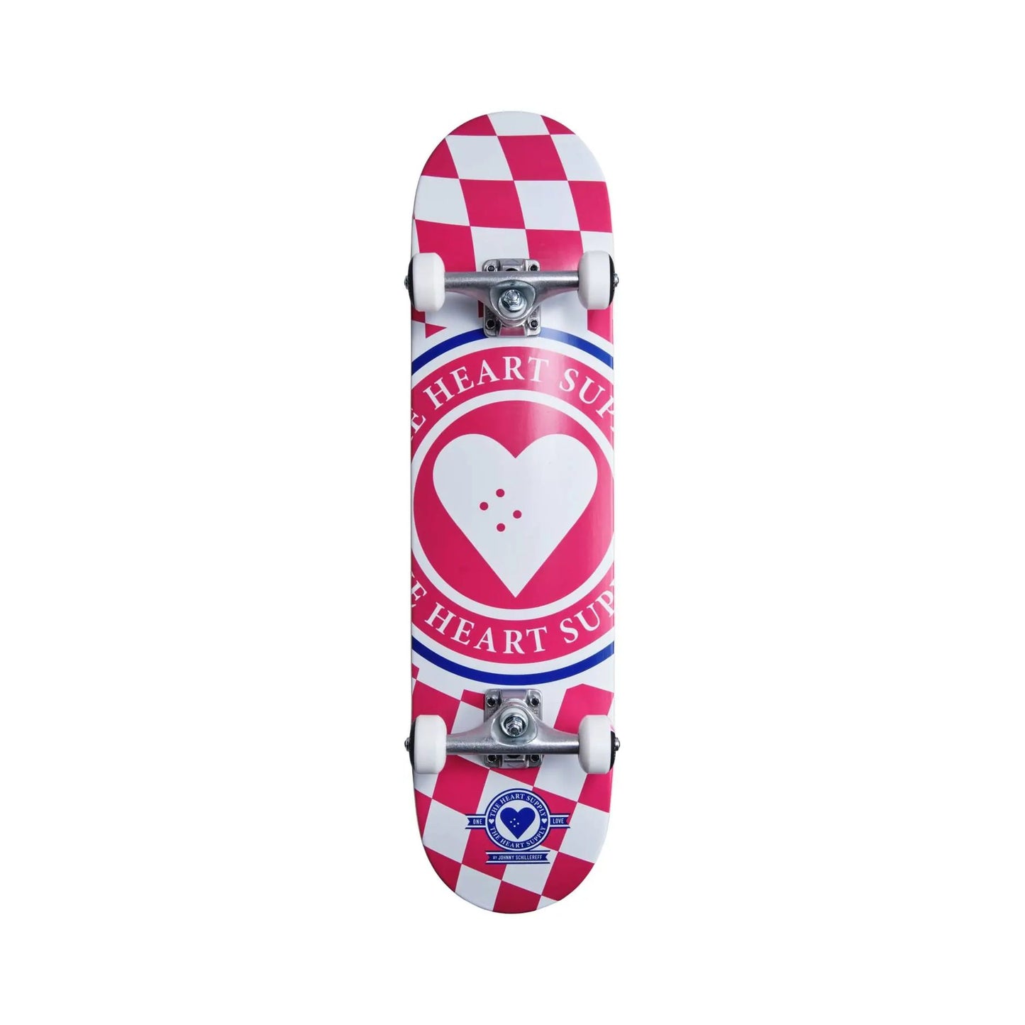 Heart Supply Insignia Check Skateboard Complete Board