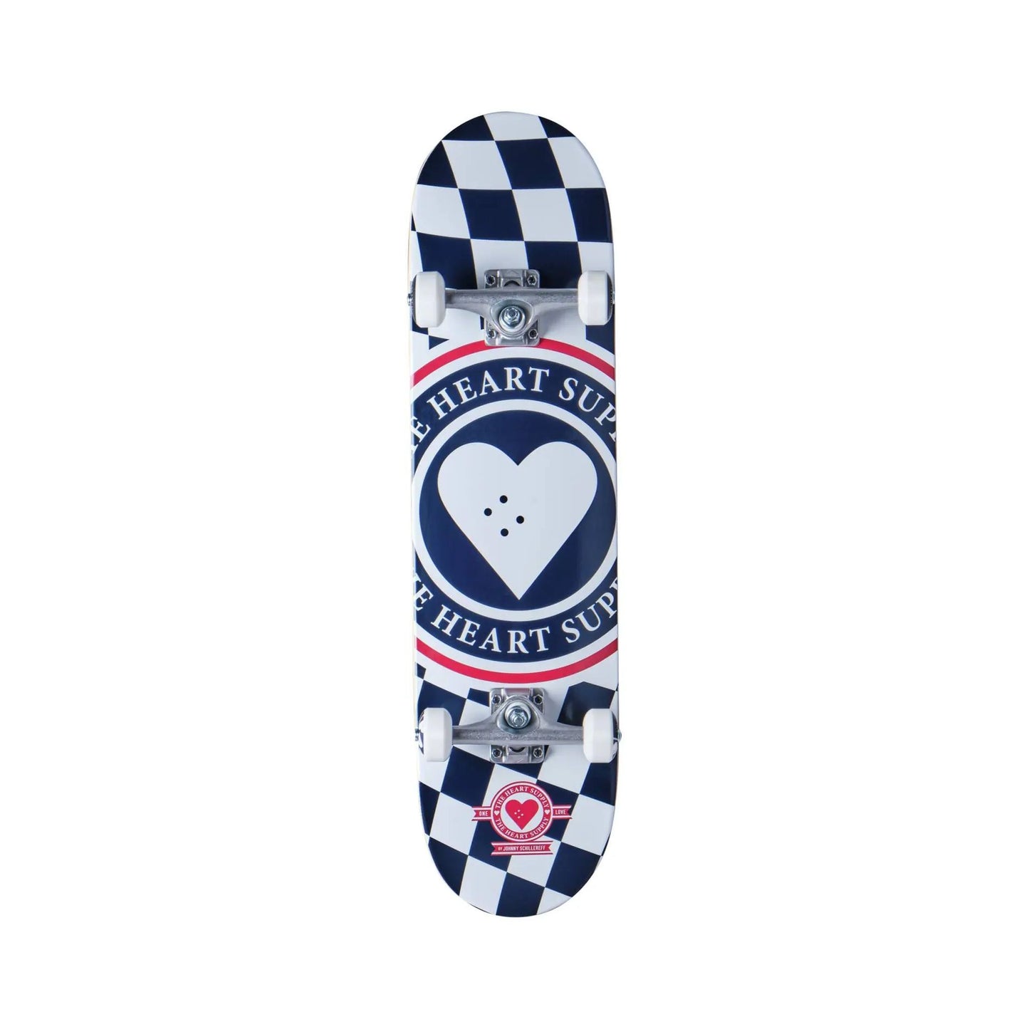 Heart Supply Insignia Check Skateboard Complete Board
