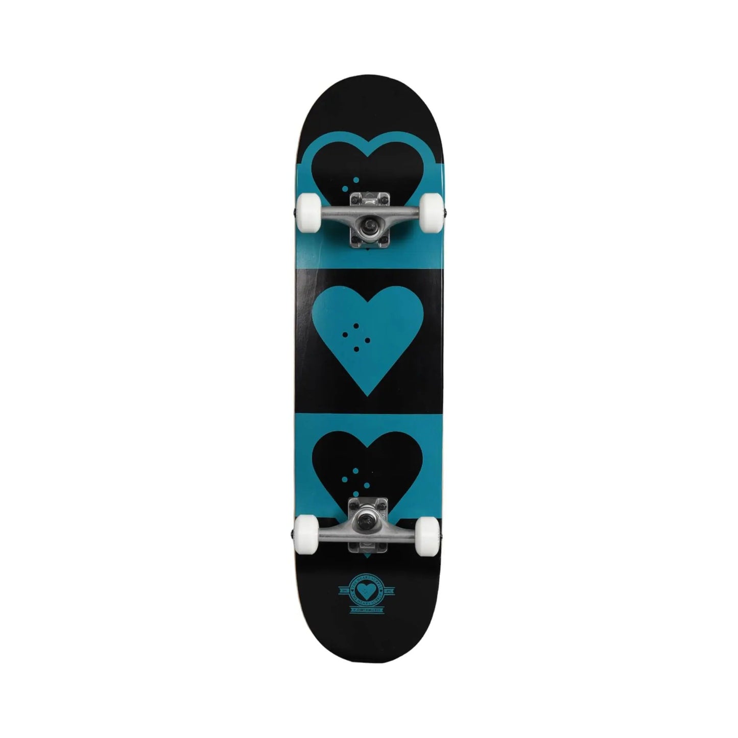 Heart Supply Quadron Logo Skateboard Complete Board