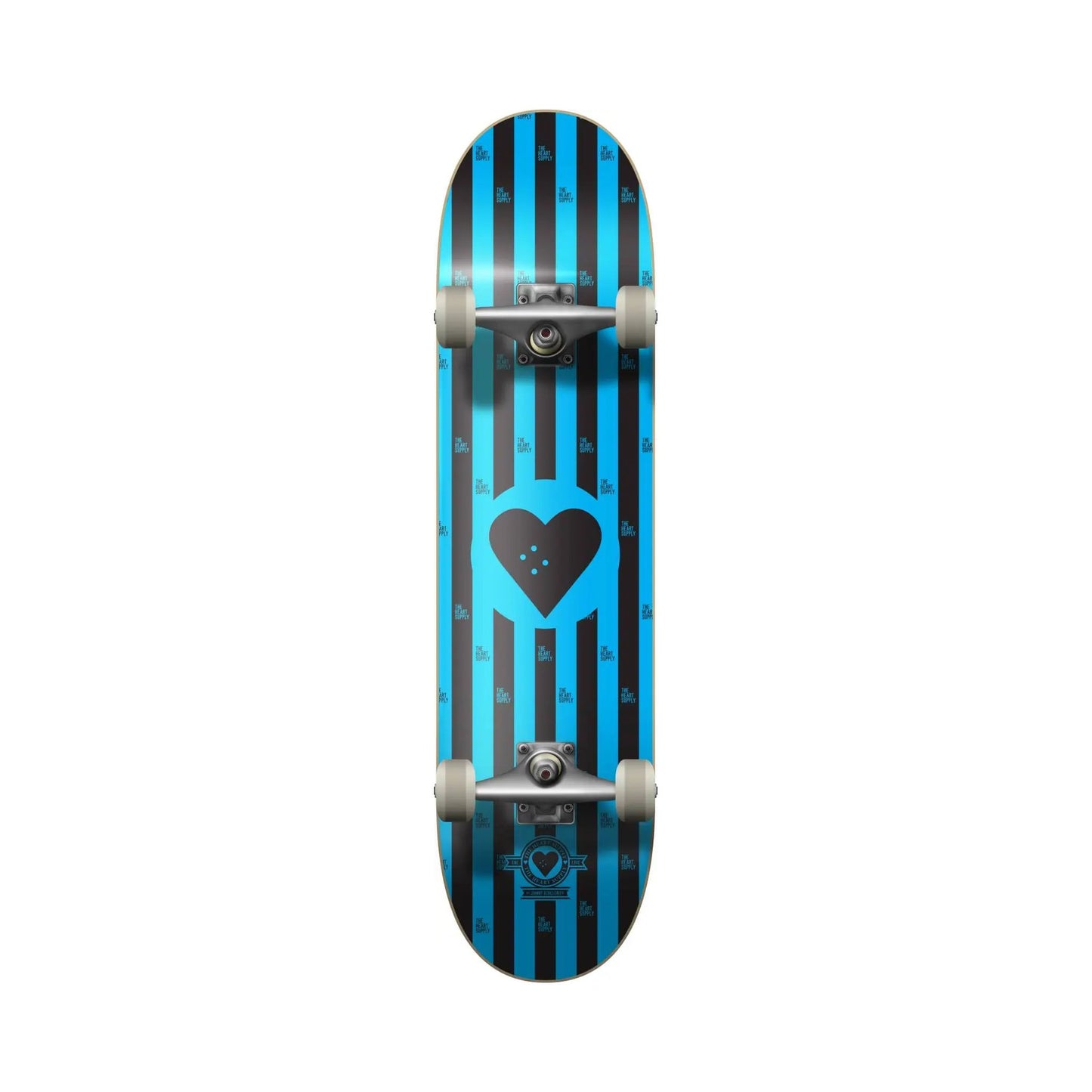 Heart Supply Round Logo Skateboard Complete Board