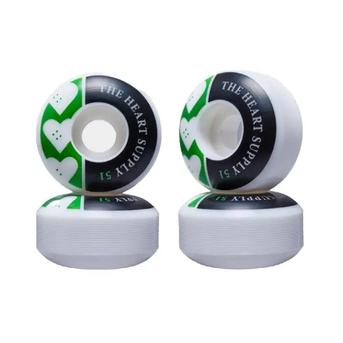 Heart Supply Squad 99A Skateboard Wheels 4 pcs.