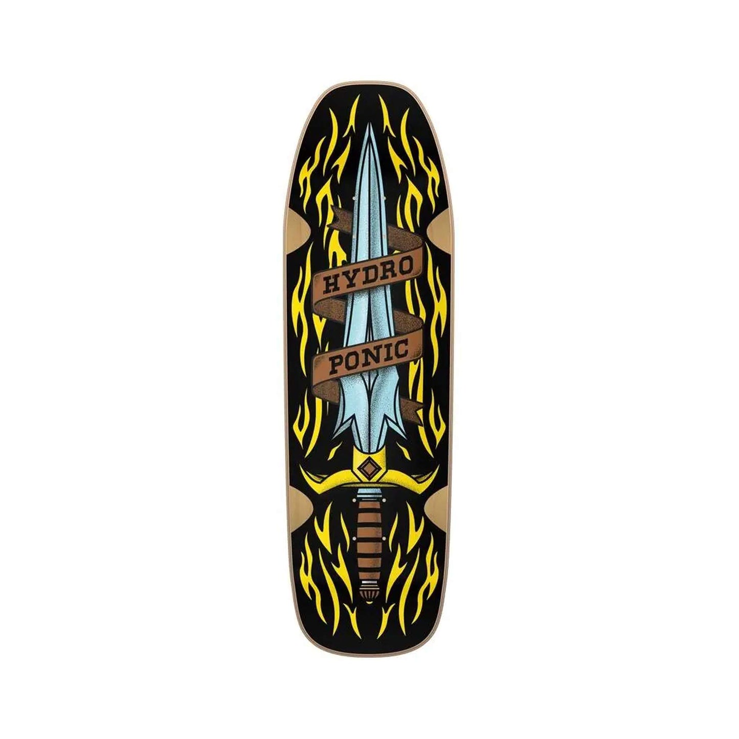 Hydroponic Bullet Pool Shape Skateboard Deck
