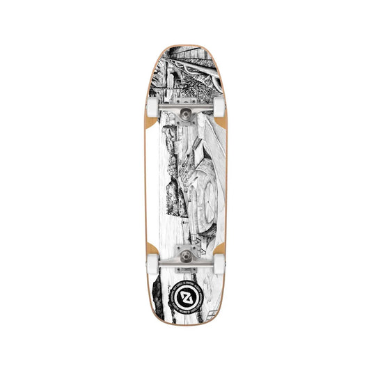 Hydroponic Bullet Pool Shape Spot Series Skateboard Komplettboard