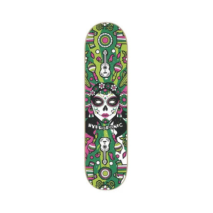 Hydroponic Mexican Skull 2.0 Skateboard Deck