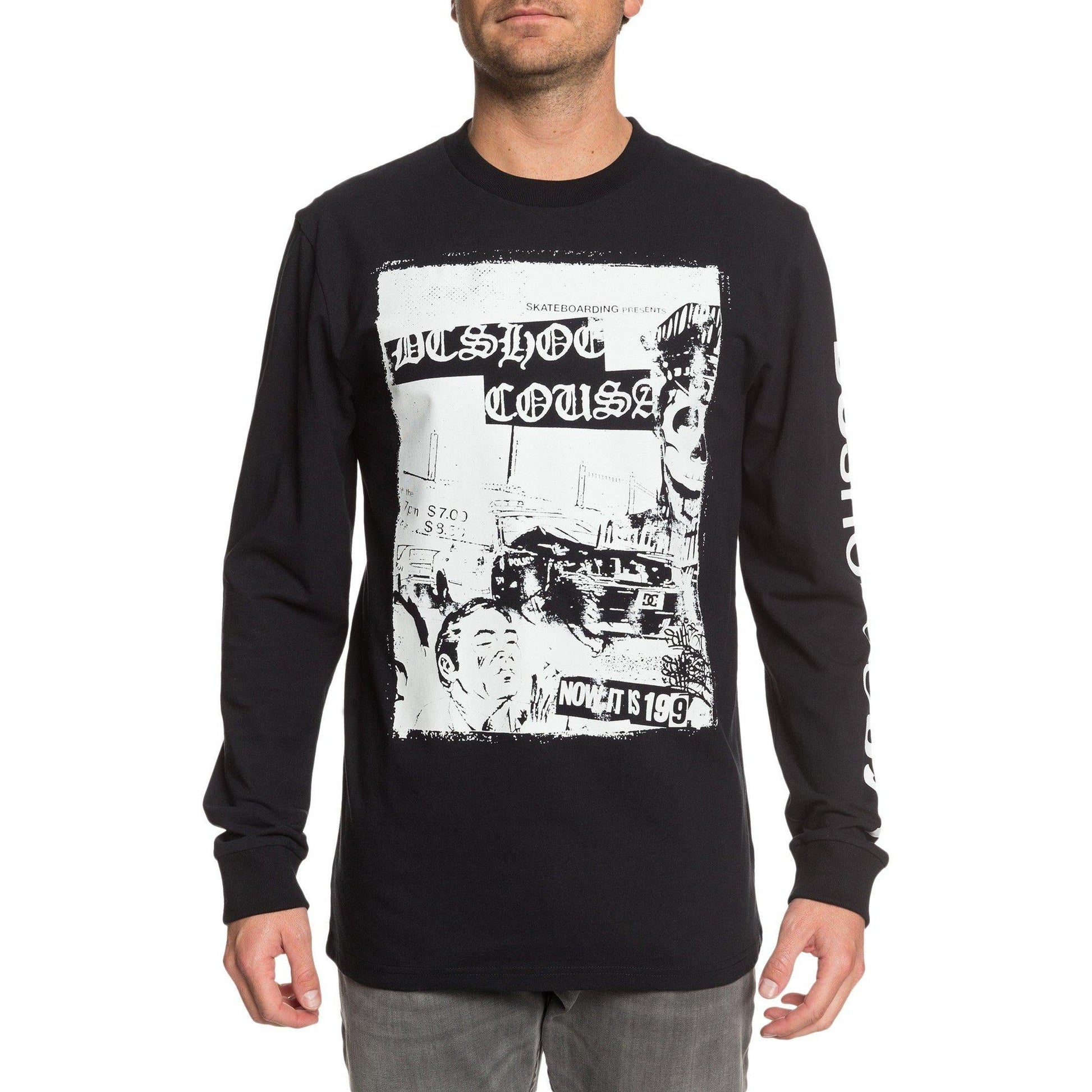 DC Herren Longsleeve Pioneer Sky (Black) – Longsleeves für Herren