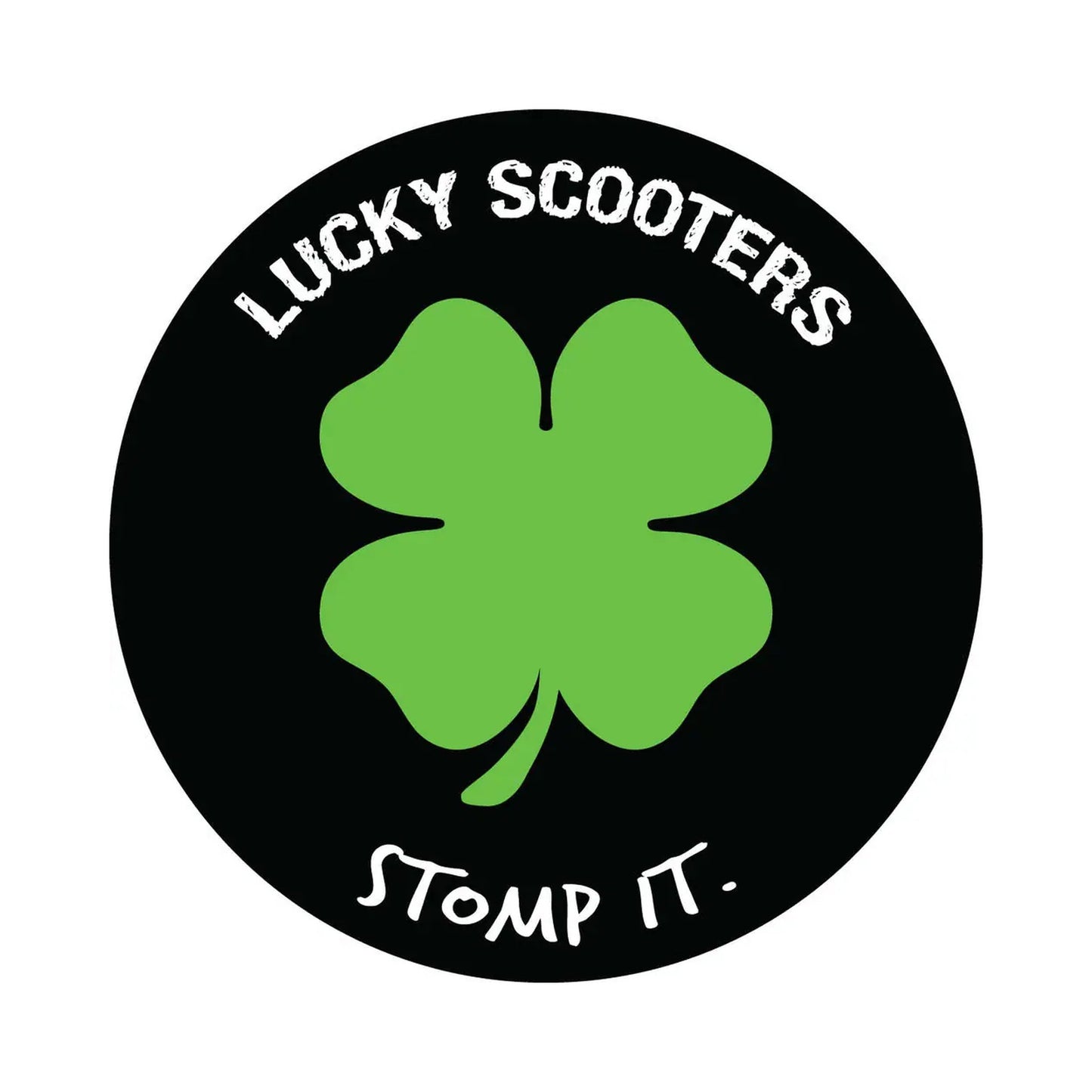 Lucky Stomp It Stunt Scooter Sticker