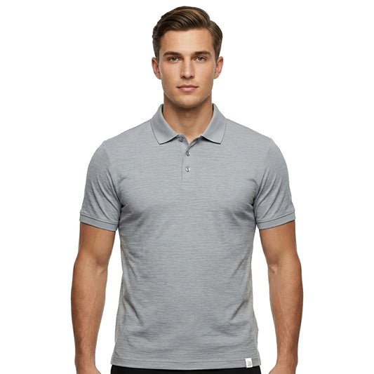 Element Herren Poloshirt Freddie (Grey Heather) – Poloshirts für Herren