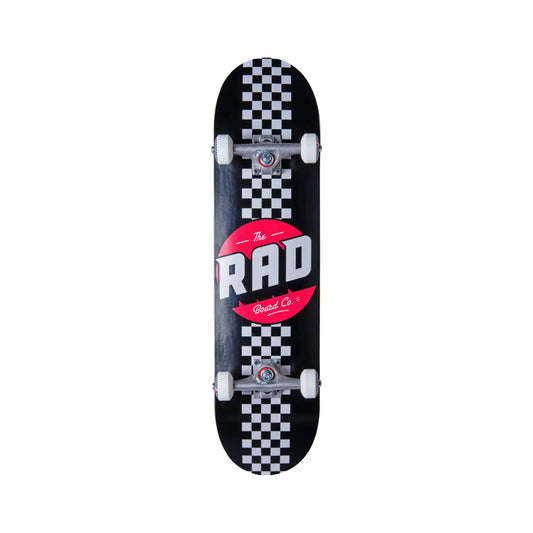 RAD Checker Stripe Skateboard Komplettboard