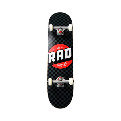 RAD Checkers Progressive Skateboard complete board