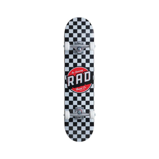 RAD Checkers skateboard complete board