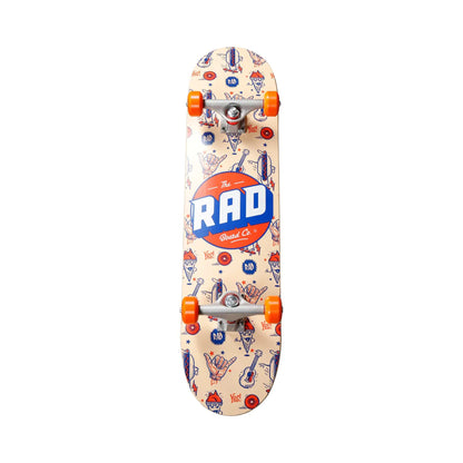 RAD Logo Progressive Skateboard complete board