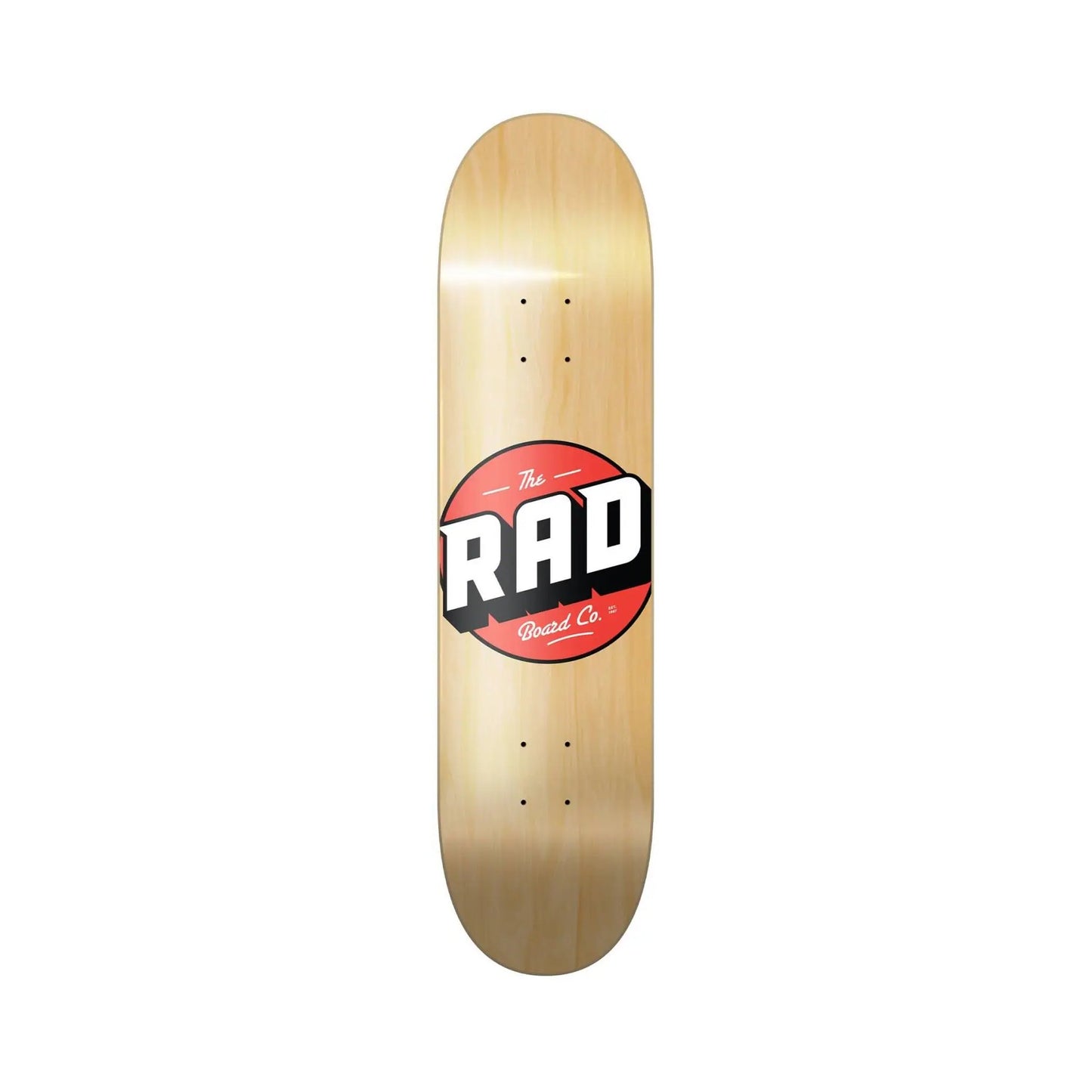 RAD Solid Logo Skateboard Deck