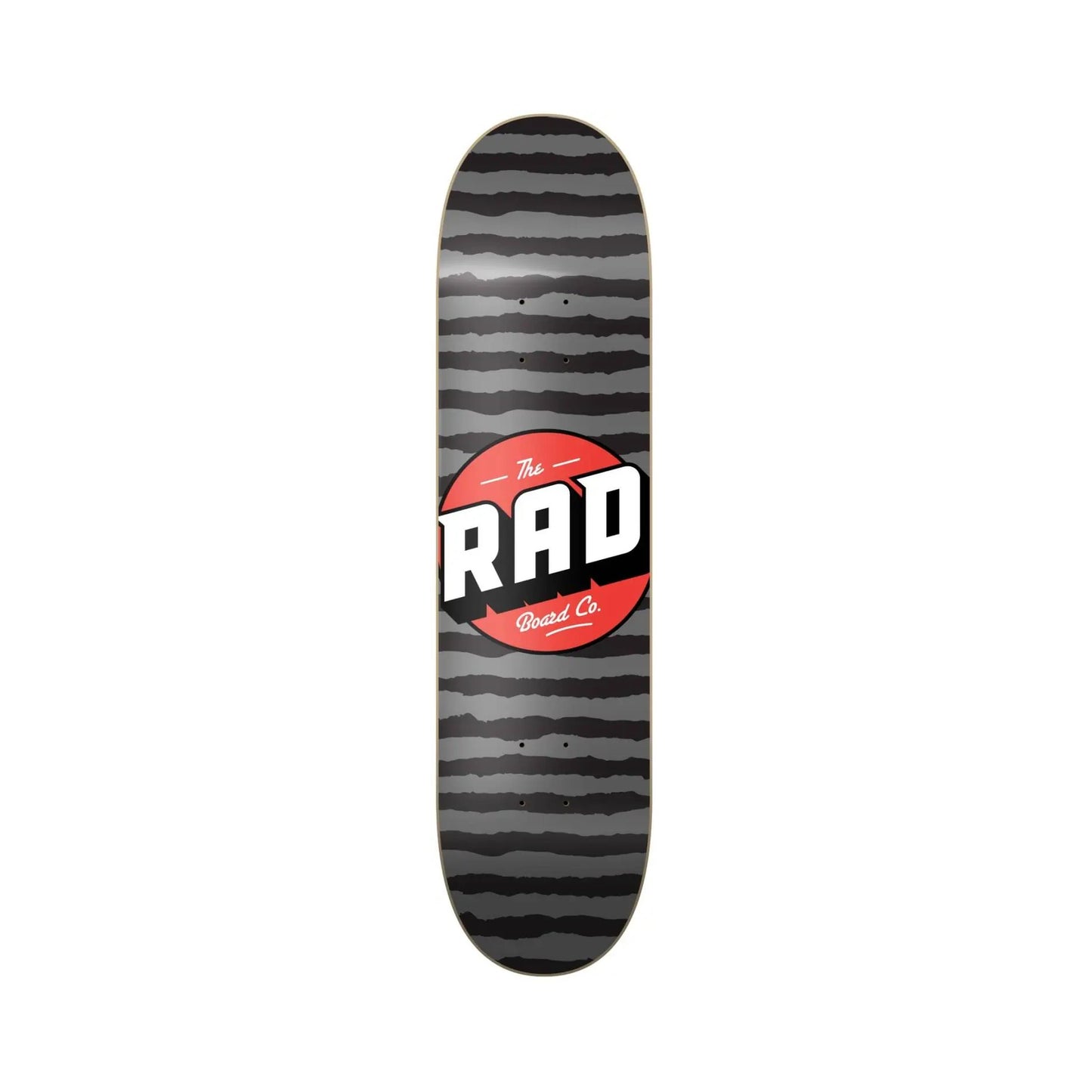 RAD Stripes Logo Skateboard Deck