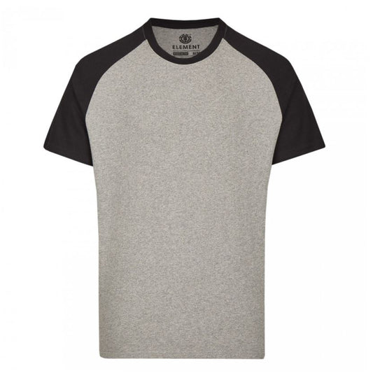 Element T-Shirt Basic Raglan Grau