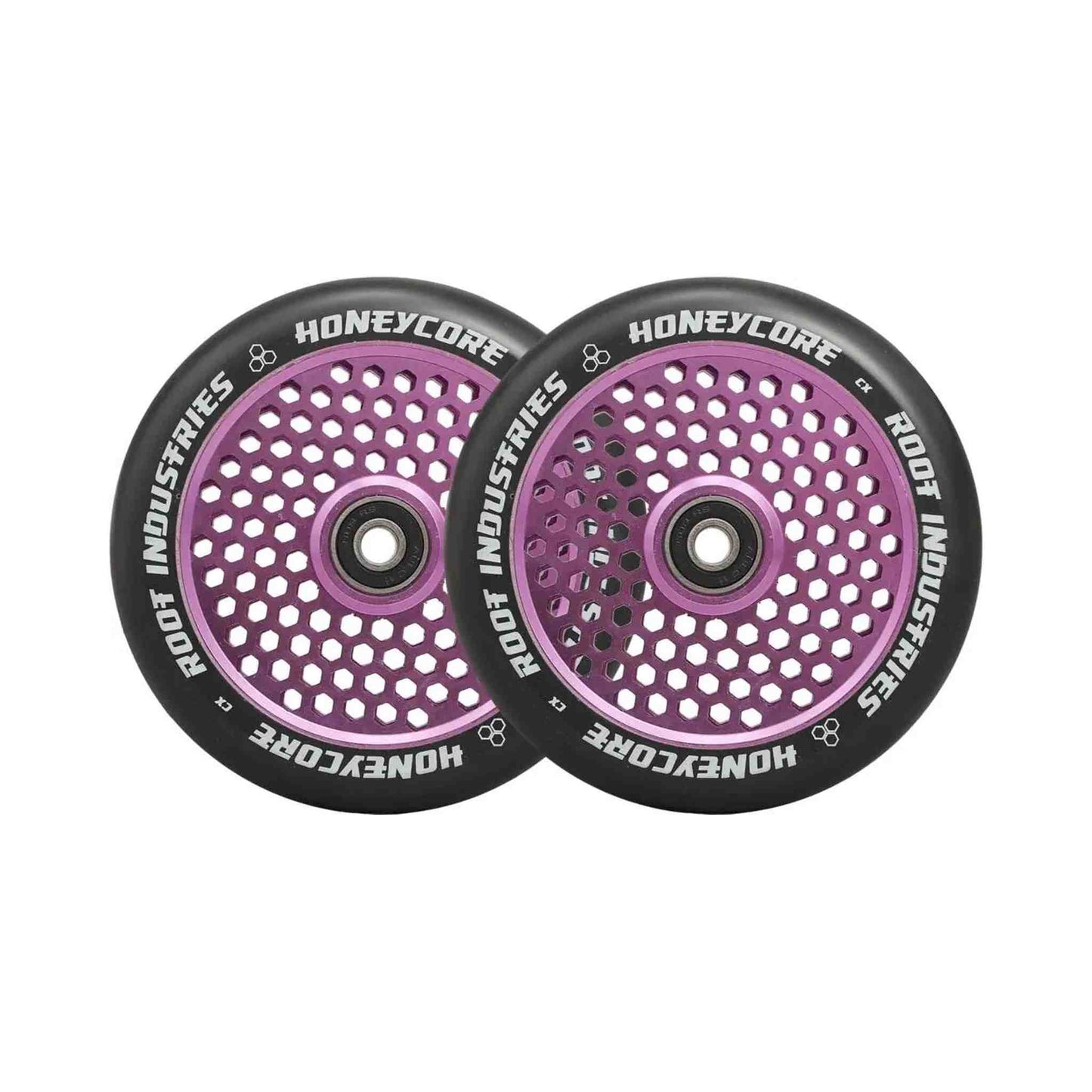 Root Honeycore Black 120mm Stunt Scooter Wheels 2 pcs.