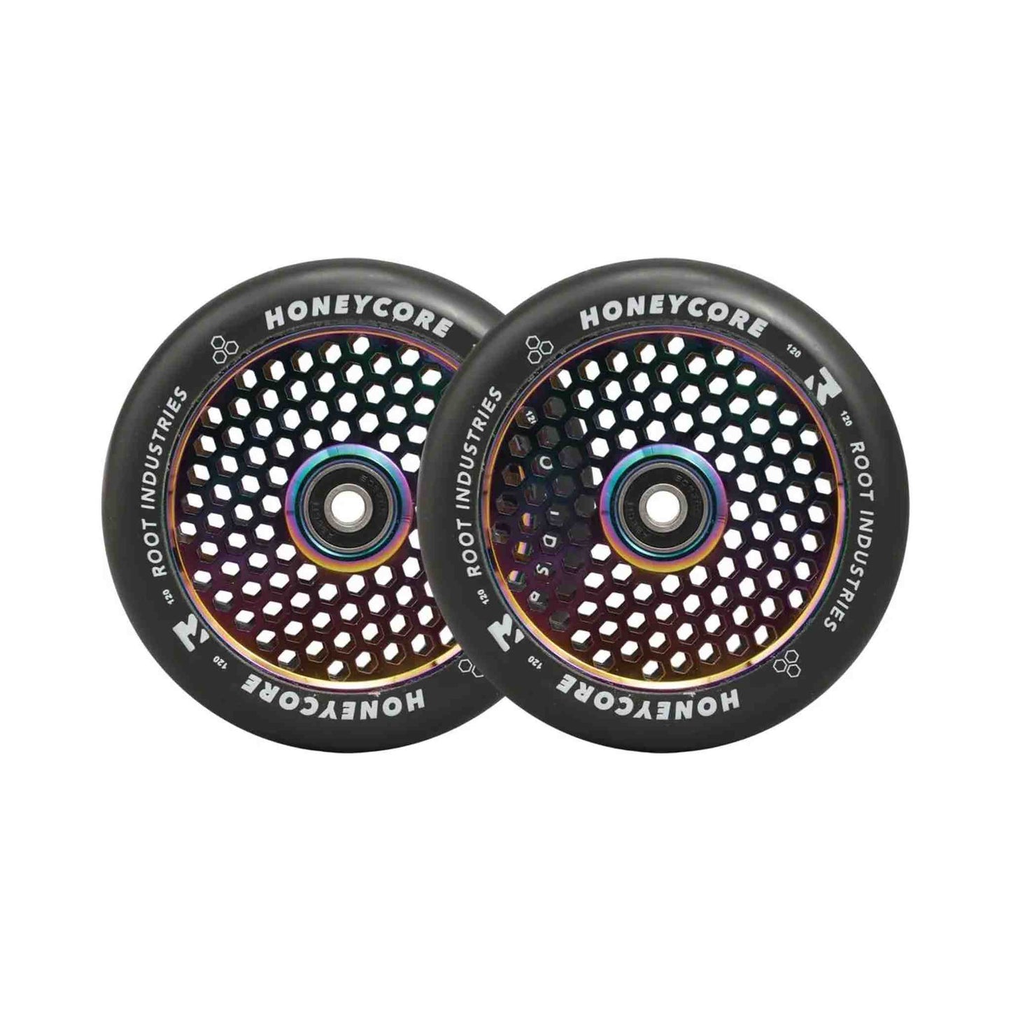 Root Honeycore Black 120mm Stunt Scooter Wheels 2 pcs.