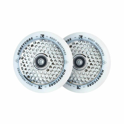 Root Honeycore White 110mm Stunt Scooter Wheels 2 pcs.