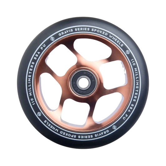 Striker Gravis Spoked Stunt Scooter Rolle