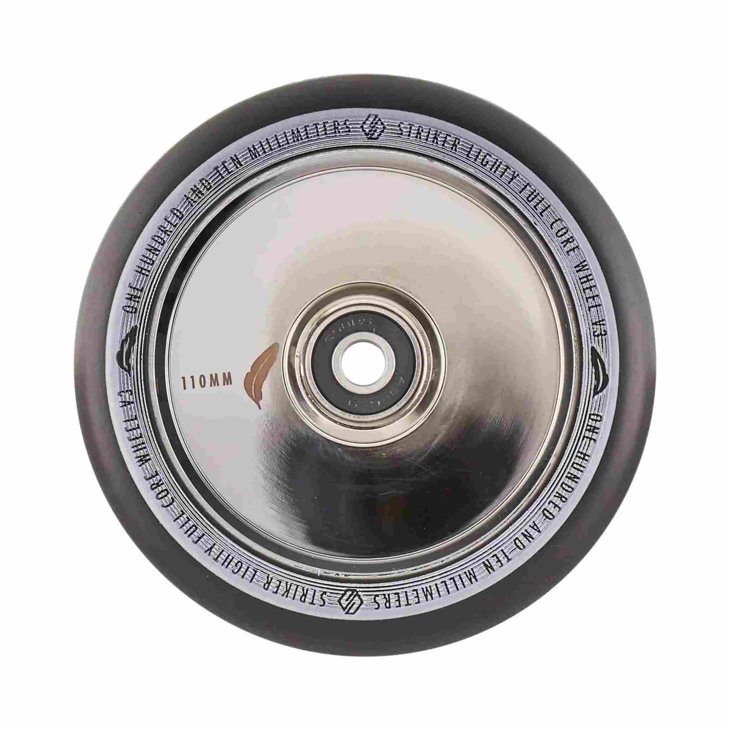 Roue de trottinette acrobatique Striker Lighty Full Core V3 noire 