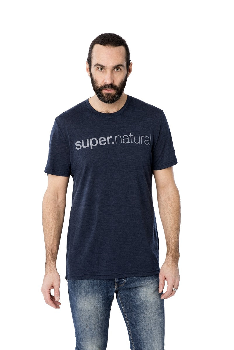 super.natural T-Shirt Graphic Tee Blau