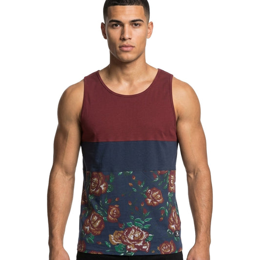 DC Shoes Herren Tank Top MERRILL (Rose/blue iris) – Tank Top für Herren