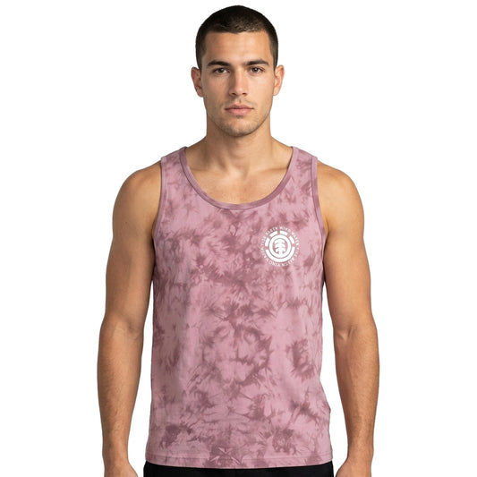 Element Herren Tank Top Circle Cloud (Oxblood Red) – Tank Top für Herren