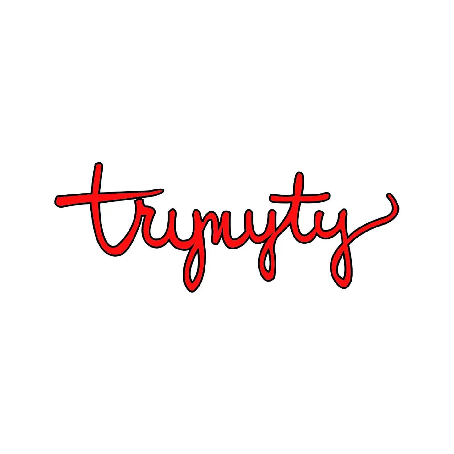 Trynyty Red Stunt Scooter Sticker